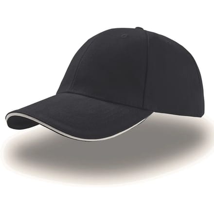 Atlantis Headwear Liberty Sandwich Cap AT610 - Navy/White - One size