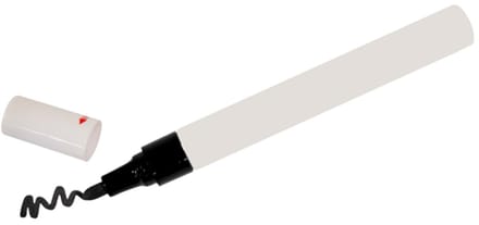 HOBI - Zwarte permanente marker voor glas en lei 13,7 cm