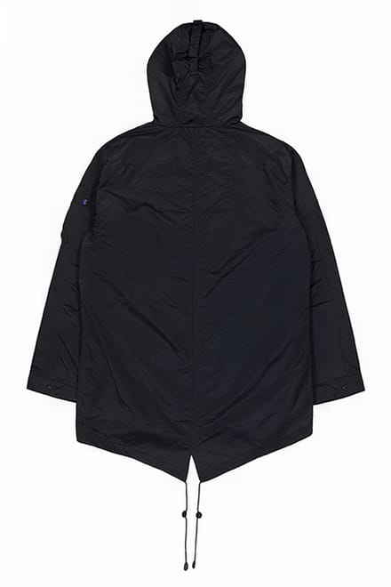 Alpha Industries Utility Fishtail Jacket Uv Black Größe: S | Leichte Jacken Outlet | Herren | Schwarz