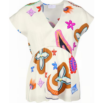 Mucho Gusto Top Costa Rei Ecru Ecru Größe: S | Blusen Outlet | Damen | Braun