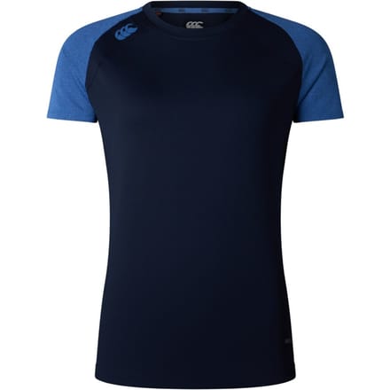 Canterbury Dames/Dames Elite Training T-shirt (Marine/True Navy Marl)