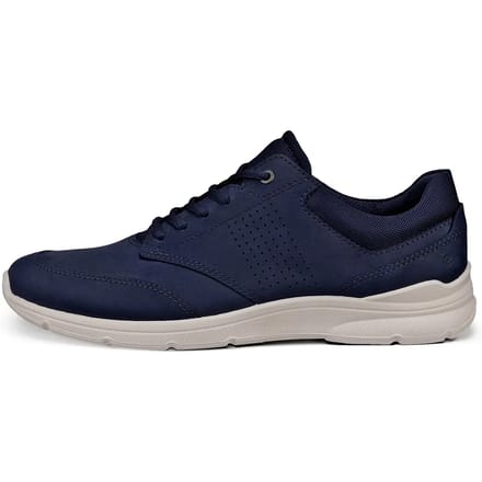 Ecco Irving Sneakers blauw Leer