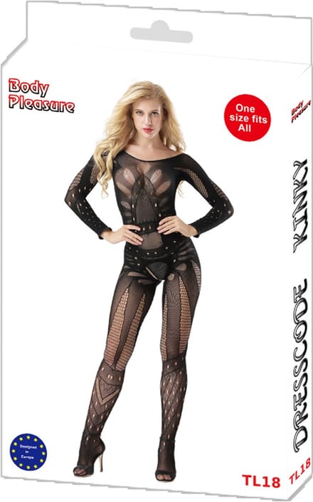 Body Pleasure Strakke Bodystocking – One Size – TL18