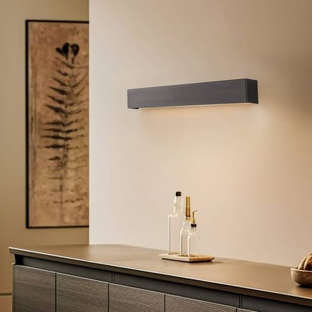 Nowodvorski Lighting Wandlamp Straight S, 62 cm, zwart