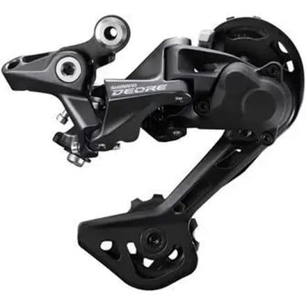 Achterderailleur 10/11-speed Shimano Deore M5120 SGS - directe montage - zwart