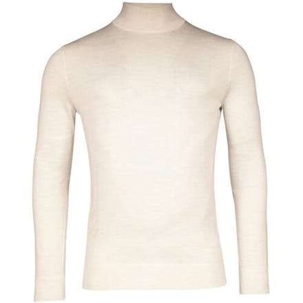 Baileys Trui Merino High Turtleneck Single Knit Off White / male