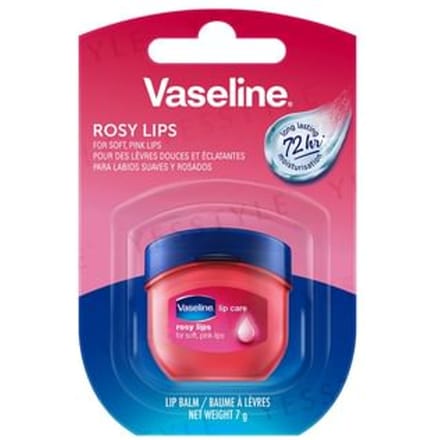 Vaseline Lip Therapy Rosy - Lippenbalsem - Hydraterend, Roze, 7g