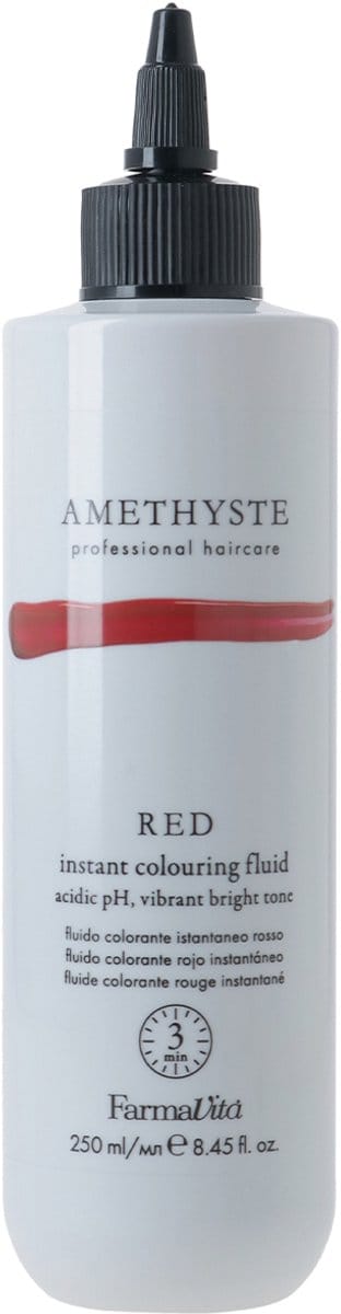 FARMAVITA AMETHYSTE INSTANT COLOURING FLUID - RED 250ML