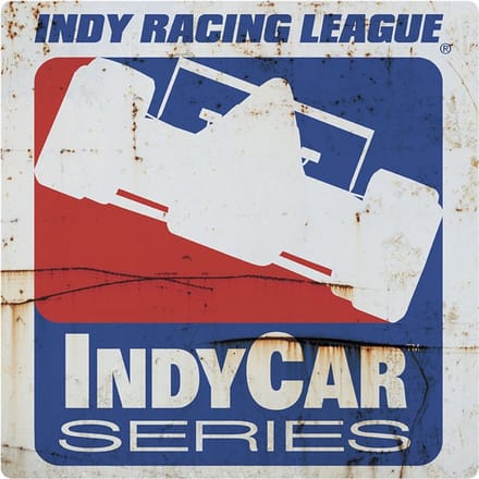Signs USA - retro wandbord - dibond - Indycar - 35 x 35 cm