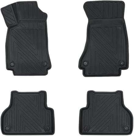 Rubbermatten Audi A5 2009-heden (complete set) - Premium carbonlook