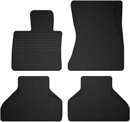 Wielganizator SolidTread – Rubber Automatten – BMW X5 E70 – Zwart – 4-delig