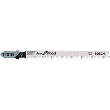 Bosch Accessories 2608630032 Decoupeerzaagblad T 101 D, Clean for Wood, verpakking van 5 stuks 5 stuk(s)