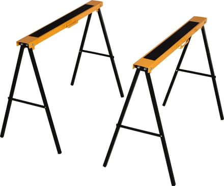 HOMCOM assteun - inklapbaar - antislip - oranje & zwart