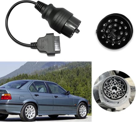 OBD1 naar OBD2 Adapter Kabel 20-Pin voor Oudere BMW Diagnose