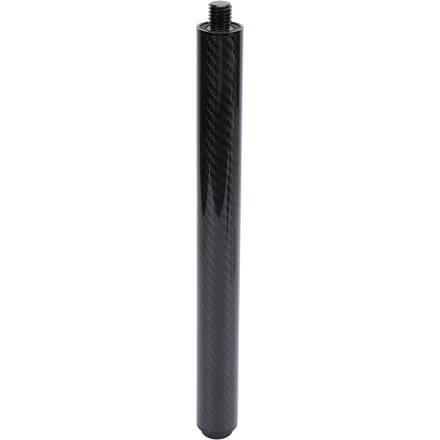 12 Inch Koolstofvezel Biljart Pool Keu Verlengstuk Biljart Accessoire Pool Keu Verlengstuk met Rubber black