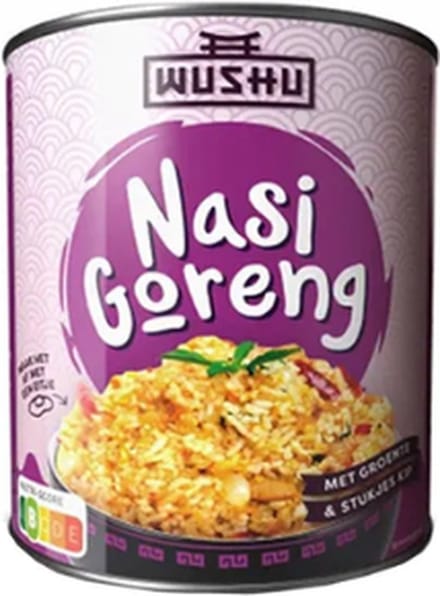 Wushu nasi goring blik (6x 700gr)