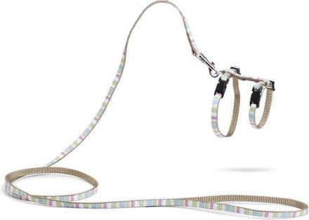 Beeztees Joy - Kittentuig - Nylon - Groen - 15-33 cm