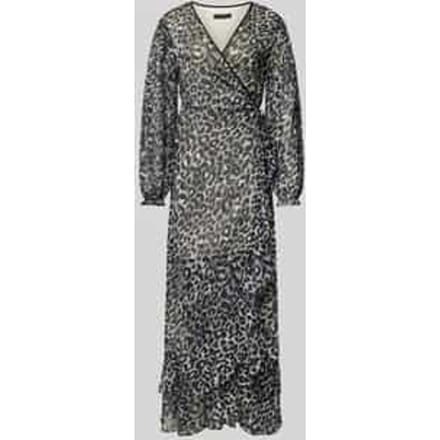 Maxi-jurk in wikkellook, model 'FELISIA'