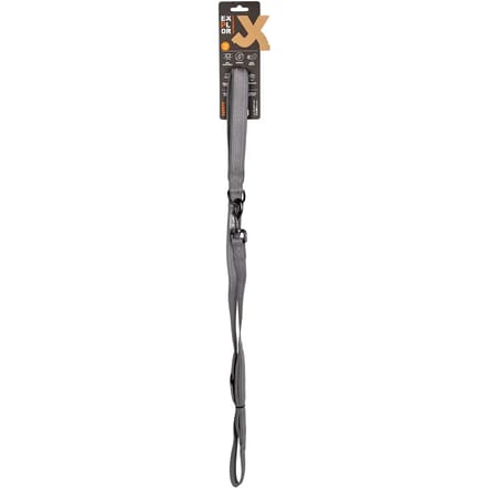 Ultimate fit leiband on-the-road silver reflective 130cm - 16mm met autogordel tong
