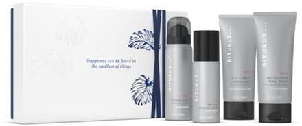 Coffret cadeau The Homme Collection Small - Bois de cèdre + Complexe Vit-E, Pratique, Qualité, Durable pur
