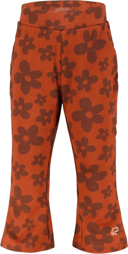 4PRESIDENT Broek Meisjes - Brandy Brown Aop - Maat 98