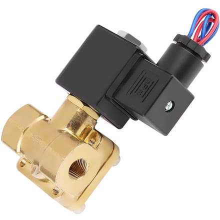 110VAC G1 4   1.6MPA Électrovanne Solénoïde Électrique à Membrane 2 Voies N C (110VAC)