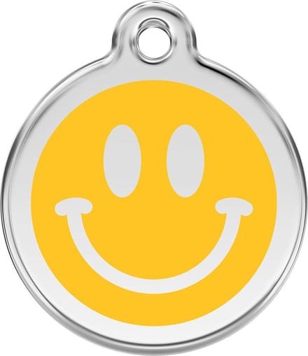 Red Dingo Hondenpenning 38 mm smiley