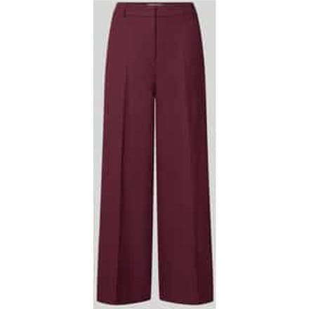 wide fit broek met viscose