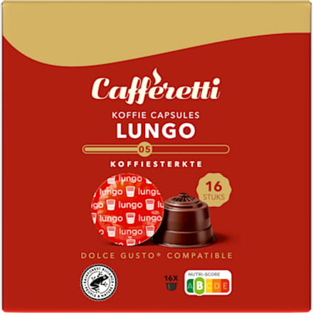 Koffiecapsules lungo