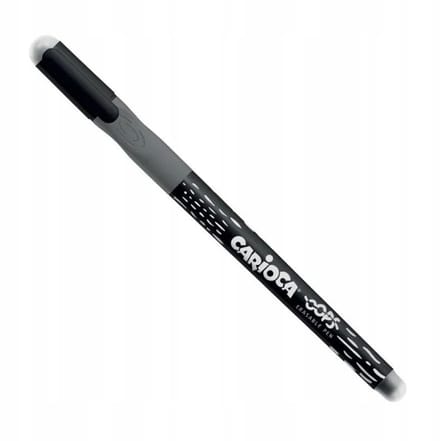 Carioca Oeps Uitwisbare Pen - Zwart, 0,7 mm