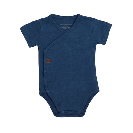 Baby's Only Rompertje Melange - Jeans - 56 - 100% ecologisch katoen - GOTS