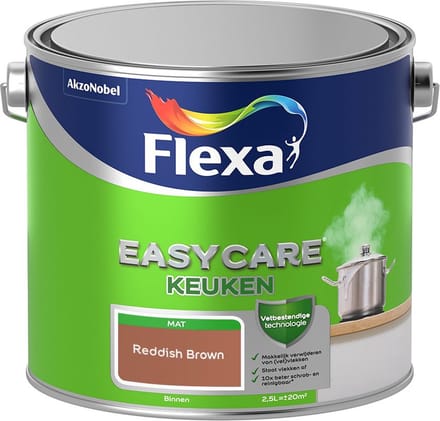 Flexa - Easycare Keuken - Reddish Brown - Mengverf - 2,5 L