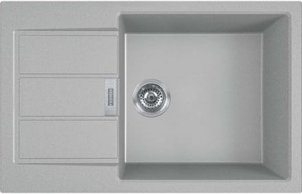 Franke Sirius 2.0 - Tectonite spoelbak S2D 611-78 XL 78x50 cm, grijs 143.0617.617