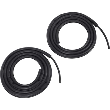 1 Paire Joint de Porte Avant Kit Bande d'Étanchéité Caoutchouc Coupe-Vent Réduit le Bruit Remplacement pour Bronco Avant black