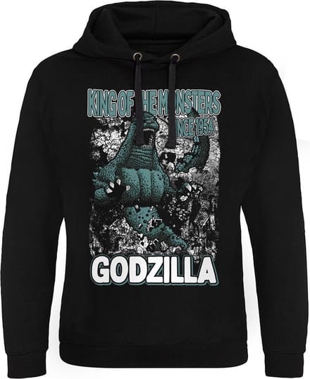 Godzilla Since 1954 Epic Hoodie Zwart
