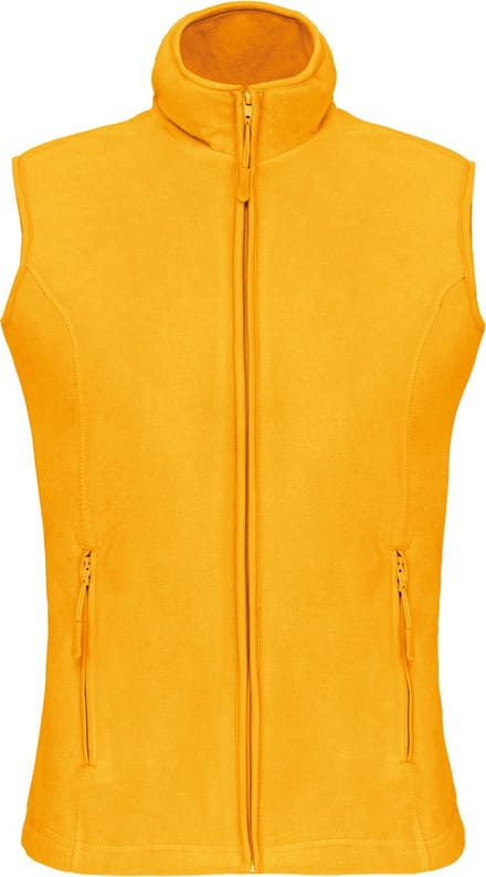 Kariban Bodywarmer van microfleece dames K906 - Yellow - XS