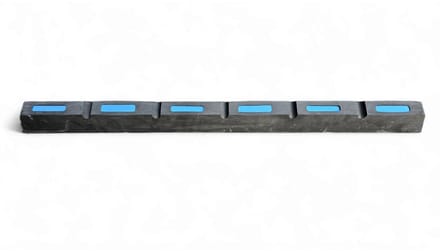 BREG Steigerfender - EVA foam - 100 x 8 x 6 cm - waterdicht - Zwart
