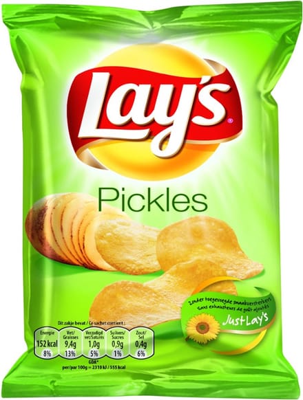 Lays Chips Pickles - 20 x 40 gram