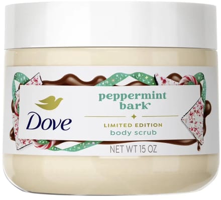 Dove - Peppermint Bark - limited edition - body scrub 15oz - kerst - cadeau - gift - viral