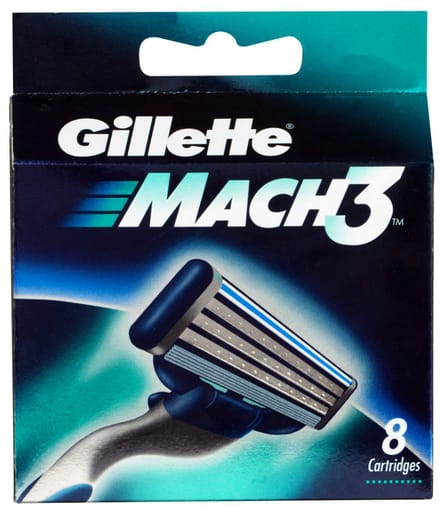 Gillette Mach3 Scheermesjes 8 st