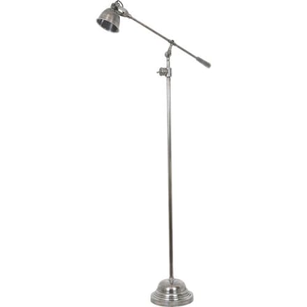 KS Verlichting Vloerlamp Archer Antiek Zilver