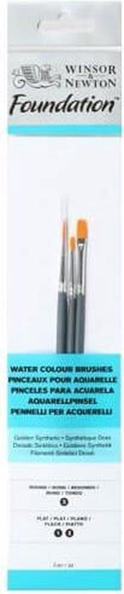 Winsor & Newton Foundation Aquarel Penselen Set 5