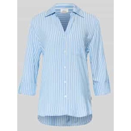 Comfort Fit overhemdblouse van pure viscose