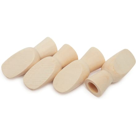Houten handen, 4 stuks