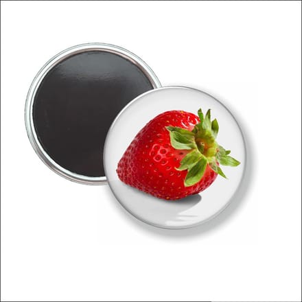 Button Met Magneet - Aardbei - NIET VOOR KLEDING