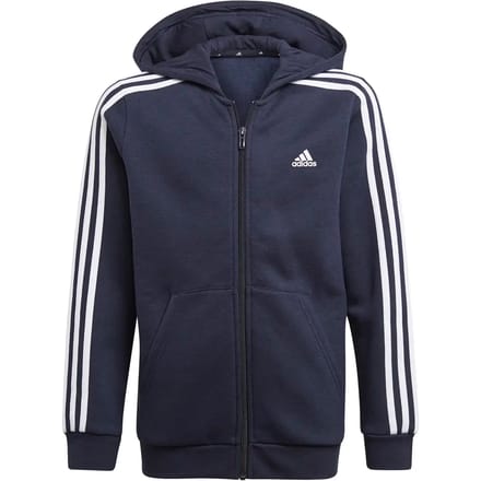 Kinderjack met rits en capuchon adidas Essentials 3S
