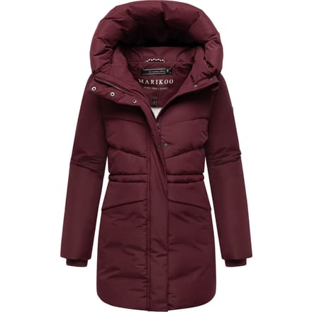Marikoo dames winterjas Delilah met fleecevoering & verstelbare taille