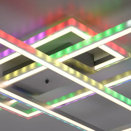 JUST LIGHT. GmbH LED plafondlamp Felix60, 105 cm x 71 cm