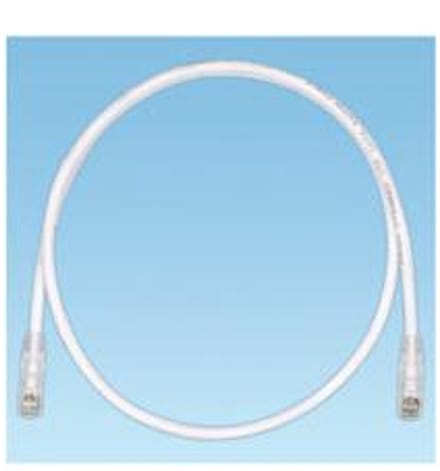 Panduit Copper Patch Cord, Category 6, Off White UTP Cable, 2 Meters netwerkkabel Wit 2 m