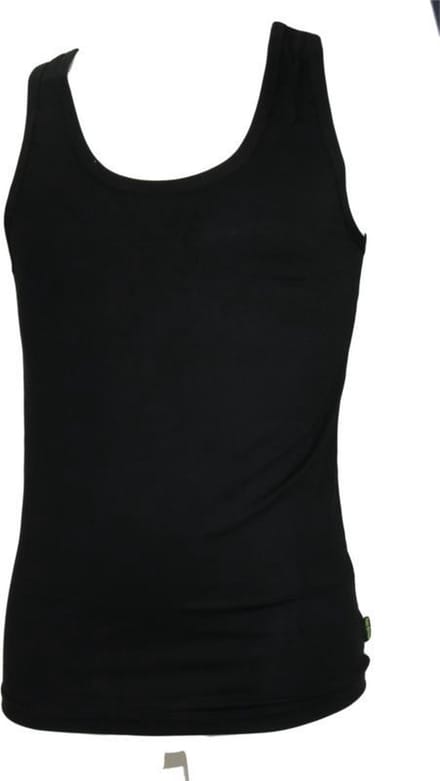 Boru Bamboo heren onderhemd - Bamboe singlet - Mannen hemden bamboe - Hemden heren - Zwart / XL